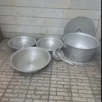 قابلمه و تشت و آبکش روحی