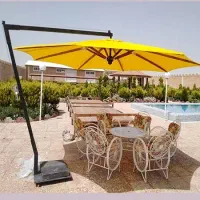 سایبان چتری بغل پایه
