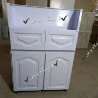 کابینت اشپزخونه هوای و زمینی فلز درب ام دی اف