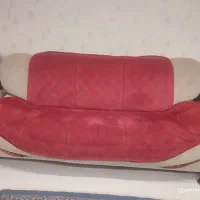 مبل راحتی ۷ نفره کار کرده با میز