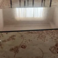 میز عسلی شیشه ای