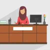 استخدام منشی خانم