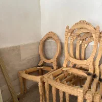 صندلی میزبان و ناهار خوری کاجی راش
