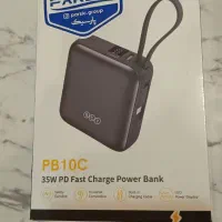 پاوربانک 10 هزار 35 وات کیو سی وای