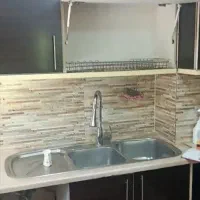 سینک دو لگنه ،نو تمیز بدون خرابی و زدگی