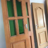 درب چوبی