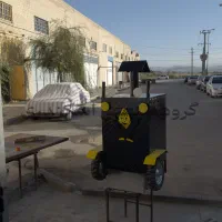 دستگاه تنور سیب زمینی کبابی فر بلال پز تنوری کمپیر