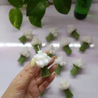 شمع دسته گل لاله