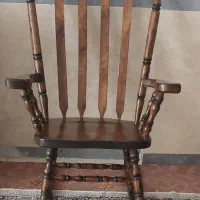 صندلی راک اصلی چوب اصل