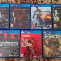 ۱۰ عدد دیسک ps4 و کیف و دوعدد کاور دسته زیر قیمت