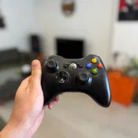 دسته ایکس باکس 360 Xbox در حد نو با باتری شارژی