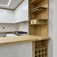طراحی و اجرای کابینت MDF مدرن ،ساخت سفارشی