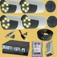دوربین مداربسته/*/ با قابلیت آژیر هشدار داخلی