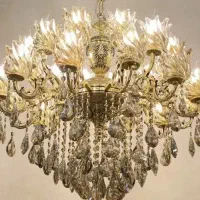 فروش لوستر برنزی مدل رامیلا ۱۸+۶شعله در کارمندان