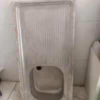 سینک تک استیل تمیز