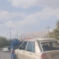 نیسان سواری سوخته تصادفی چپی اسقاط اوراق