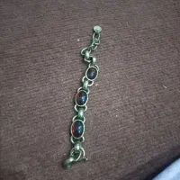 دستبند قدیمی عقیق اصل زیر خاکی