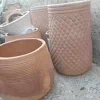 گلدان سفالی بزرگ