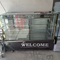 یخچال مکعبی ۲ متری نما طلایی موتور دانفوس