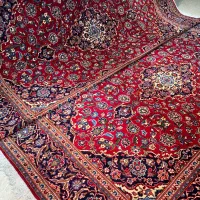 فرش دستباف جفت ۹ متری اردکان لاکی دستبافت