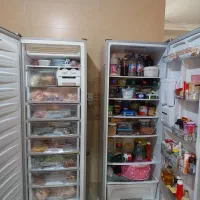 یخچال آبسردکن و فریزر دوقلوی آزمایش کاملا نو