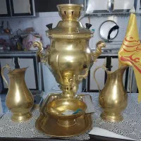 سماور ذغالی روسی