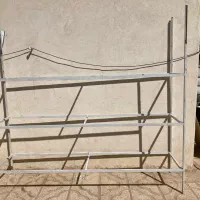 قفسه اهنی با تخته mdf