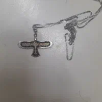 پلاک وزنجیر نقر