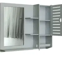 آینه باکسی ۵۰در۵۰سرویس بهداشتی پی وی سی