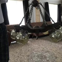 لوستر ۶ شعله