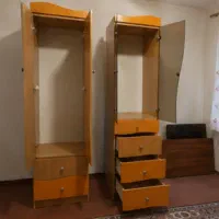 کمد لباس دو تکه MDF سالم و جادار و قیمت مناسب