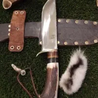 چاقو دست ساز آهن بر