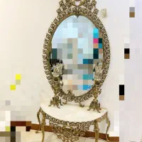 اینه شمعدان تمام برنج بزرگ