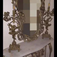خریداروفروشنده آینه شمعدان برنزی درکل تهران