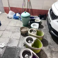 سطل تی‌شور چرخشی (پدال‌دار و ساده) - تعدادی