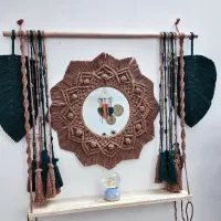 دیوارکوب مکرومه