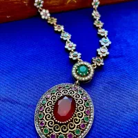 گردنبند نقره 925 قدیمی کلکسیونی