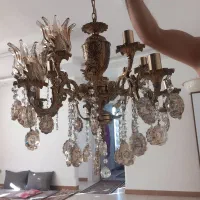 لوستر برنجی