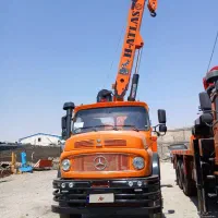 جرثقیل بنز ده چرخ و تک ۱۴۰۵و ۱۴۰۴ صفر