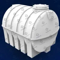 مخزن اب/تانکر اب افقی 3لایه/PLASTONIC