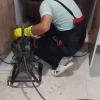لوله بازکنی فاضلاب فنر برقی و پمپ هواتضمینی٪قشقایی