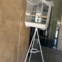 قفس پرنده با پایه
