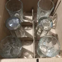 لیوان شیشه ای