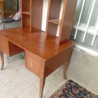 میزتحریر تمیزمرتب  تمام چوب
