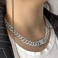 گردنبند فول نگین