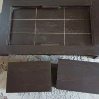 گل میز بزرگ با چهار گل میز کوچک