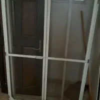درب چوبی وتوری