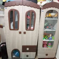 تخت کودک و نوجوان و کمد کودک شرکتی در حد نو