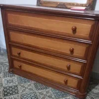 دراور چوبی قدیمی بدون ریل