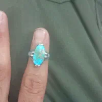 انگشتر فیروزه اصل 925